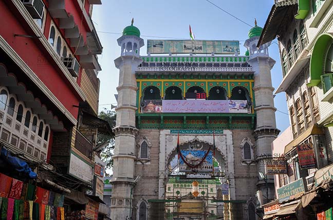 Religion- Dargah Sharif, Ajmer, Rajasthan (India) - Outside view of Ajmer Sharif Dargah the Mausoleum of Moinuddin Chishti, a sufi saint from India at Ajmer, Rajasthan, India. by Anil