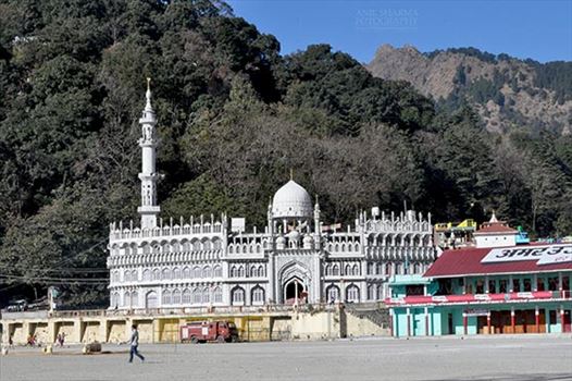 Nainital, Uttarakhand, India- November 11, 2015: Jama Masjid at Mallital, Nainital, Uttarakhand, India.